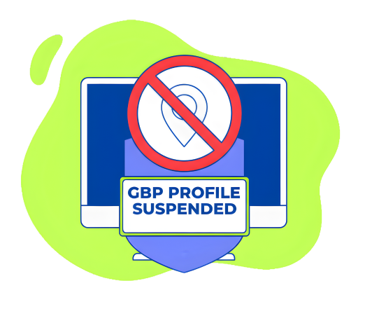 Google profile suspended